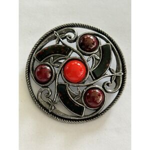 Celtic Miracle Pewter Brooch Pin‎